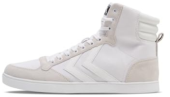 hummel Unisex vuxen sneakers High Slimmer Stadil Tonal High, Vit 64 465 9001, 43 EU