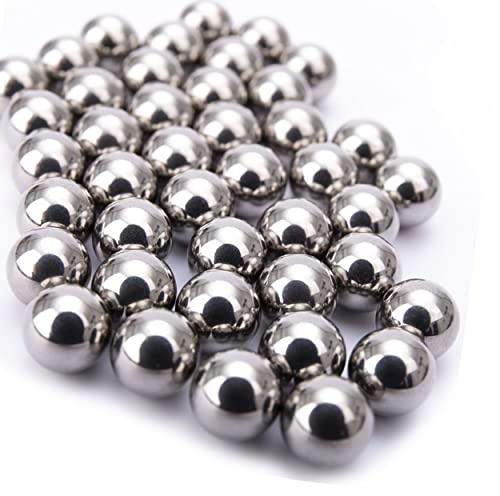 Slingshot Ammo - Lot of 1000 pcs 8mm (5/16) Diameter Steel Ball Run Bearings Perfect for Sling Shot Ammo Perfectly Round