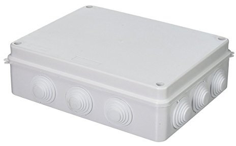 Saim Junction Box Enclosure Case Waterproof Electrical Project Box 255x200x80mm