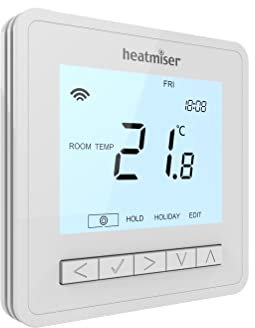 Heatmiser NeoAir Smart Thermostat - Glacier White