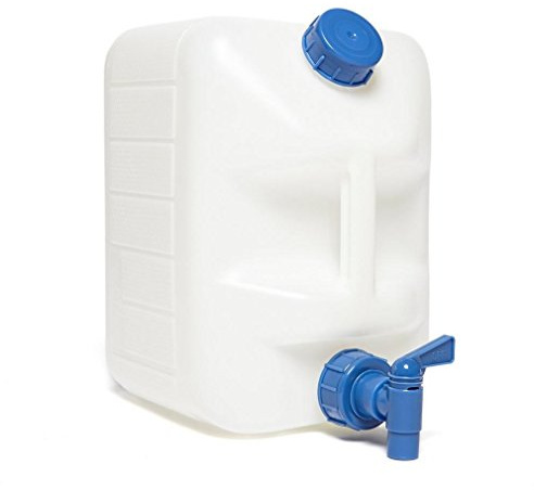 Vango 10L Jerrycan Camping Water Container with Tap, Portable Water Bottle Carrier for Camping Hiking Outdoor