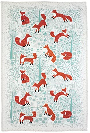 Ulster Weavers Geschirrtuch aus Baumwolle mit Fuchs-Motiv