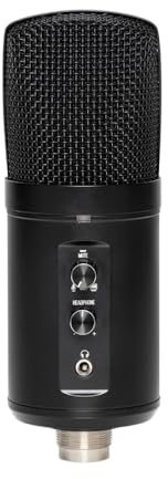 Stagg SUSM60D Doppelkondensator-USB-Mikrofon für die PC-Aufnahme