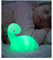InnovaGoods® Lamparas de mesita de noche LIGHTOSAURUS, luz nocturna dinosaurio infantil, luz led multicolor, lampara mesita noche LED multicolor para niños, luz con colores cambiantes, 13 x 12 x 8 cm