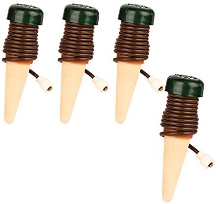 Blumat Wasserspender Pflanzenbewässerer für Zimmerpflanzen Bewässerung 4er Pack