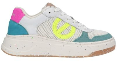 NO NAME Mehrfarbige Bridget-Lederslipper