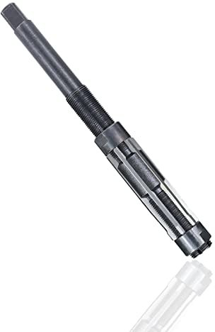 AHSKY- Reamer, 1 stück * Einstellbare Handreibhaber High Speed Steel Größenbereich Maschinen Reibahle 6-29,5mm Gerade Schaftwerkzeuge Legierung Stahlreibahle (Head Diameter : 7-7.75mm)