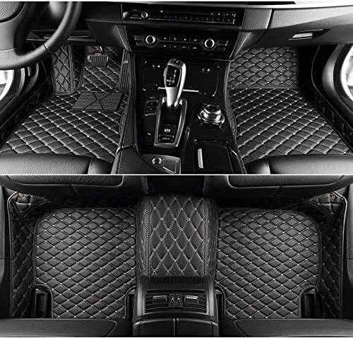 NYMCAR su misuraTappetini per auto compatibili con 1,2,3,4,5,6,7,8 Serie X1,X2,X3,X4,X5,X6,X7,Z4,i3,i4,ix,ix3 2000-2026 (Nero Beige)