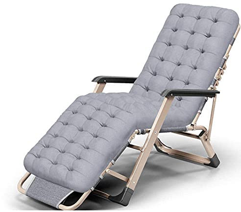 Outdoor Recliner,Zero Gravity Sun Lounger, Reclining Garden Patio Deck Chair, Leisure Garden Outdoor Patio Sunloungers, Folding Reclining Chairs Lounger Deck Chairs-10