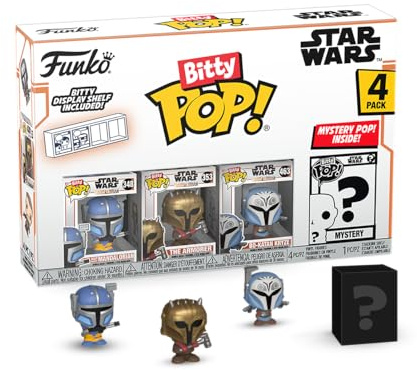 Funko Bitty POP! 4 Pack: Star Wars - Heavy Infantry Mandalorian, Armorer