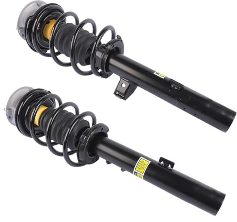 Bisenya 2x Komplett Stoßdämpfer Federbein Satz Vorne Kompatibel mit 3er E90 E91 E92 318d 320d MT 31306771177 31306771178 (Rechts und Links)