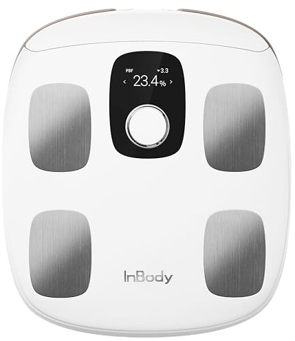 InBody Dial H30 Body Composition Scale | Smart Scale with BMI, Body Fat, Muscle Mass | Scale with App | Body Fat Measurement Device
