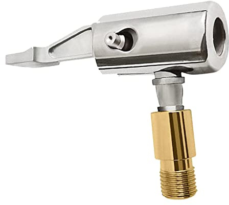 Opilroyn 1/2 Stück Autoreifen-Luftfutter – Ersatz-Luftspannfutter, Gewinde-Luftpumpen-Schlauchadapter | Schnellverbindungs-Reifenfülldüse, Sperrventil, Luftkompressor-Aufsatz für Motorräder und LKW