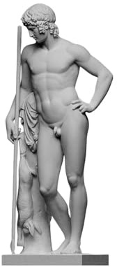 Adonis Statue griechische handgefertigte Museumsreplik Marmorskulptur