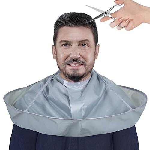Haarschnittumhang – 60 cm Haarschneideumhang, Friseurbedarf, Regenschirm-Design, Friseurumhang, Friseur-Regenschirm, Schürze zum Haarschneiden, Färben, Färben, Dauerwellen-Haarstylisten, Dreifach