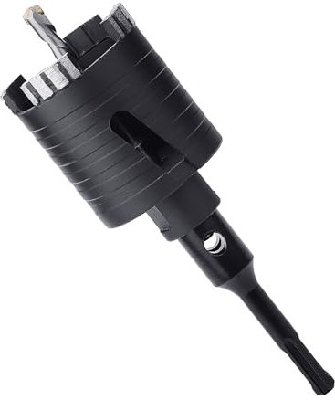 2.8 inch / 72mm Dry Diamond Core Drill Bit with SDS Plus Adapter, Concrete Core Drill Bit for Dry/Wet Drilling Granite Marble Masonry Concrete Brick Stone and Block (72mm (2.8 inch))
