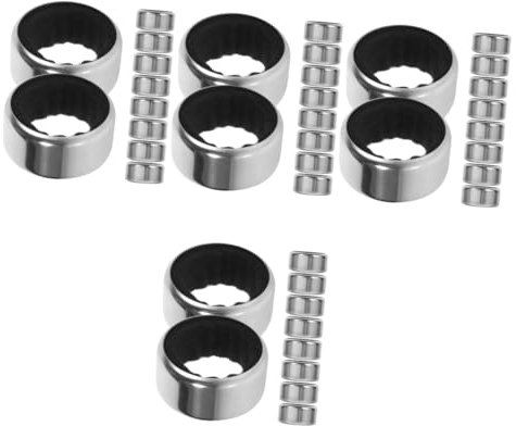 Cabilock 40pcs Wine Bottle Collars Drip Ring Red Wine Bottle Drip Stopper Elegance Accessory