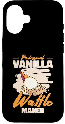 Vanilla Waffles Novelty For Waffle And Breakfast Fans Case for iPhone 16