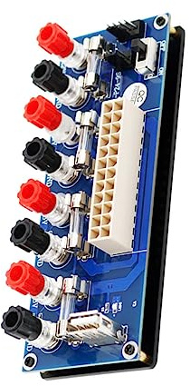Operitacx ATX 20p/24p Netzteil Anschlusskarte PCB Blaue LED Anzeige Schutz vor Kurzschluss für Desktop PC Gehäuse