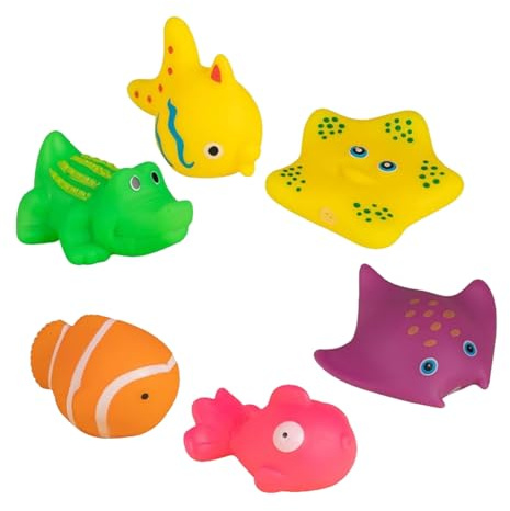 6 Stück Wasserspielzeug Katze, Schwimmendes Katzenspielzeug Im Wasser, Fische Wasser Poolspielzeug Katzen Wasserspielzeug, Niedlich Und Langlebig Wasserspielzeug Für Katzen, Chwimmende Spielzeug