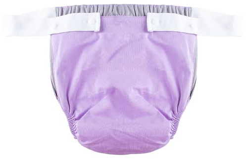 TEMOOUES Breathable Cotton Adult Bladder Control Pad Protectors AntiLeakage Incontinences Underwear Comfortable Discreets L/XL Size Cotton Leak Proof Pad