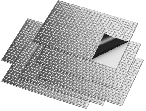 Sound Deadening Mat 20 Sheets, 37x25cm Vibration Damping Pad, Sound Proofing Material for Car Door Van Insulation, Easy to Install Butyl Aluminum Insul