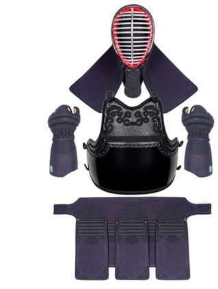 Kendo Bogu Set Martial Arts Supply Kendo Armor Set (Herren/Do/Kote/Tare), 3 mm, Woven Embroidery