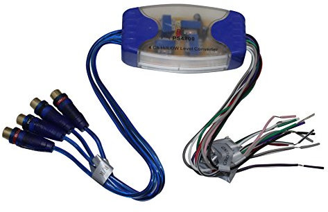 4 Channel Line Out Converter Hi to Low Level RCA Output PS4800 Car Audio Parts