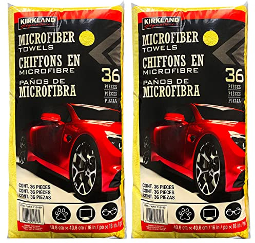 Kirkland Signature Ultra High Pile Premium Microfiber Towels (72-Pack)