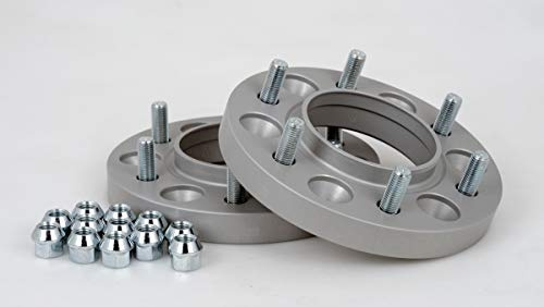 Spurverbreiterung Aluminium 2 Stück (20 mm pro Scheibe / 40 mm pro Achse) inkl. TÜV-Teilegutachten kompatibel mit NISSAN NAVARA Pick-up (D23) NP300 (2015-2021)