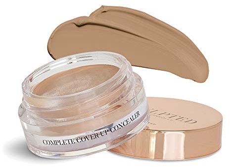 Complete Cover Up Concealer from Sculpted by Aimee (Tan 5.0) – 6g Cruelty-Free Mineral Cream Concealer for Coverage of Spots, Scars, Blemishes & Redness