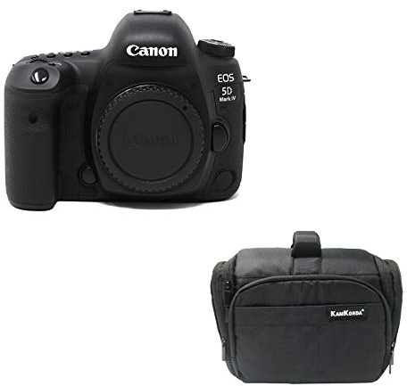 KamKorda Camera Bag + 5D Mark IV DSLR Camera Body, 30.4MP Full-Frame CMOS Sensor, DIGIC 6+ Image Processor, 3.2 1.62m-Dot Touchscreen LCD Monitor + 2 Year Warranty