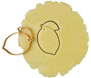 3DKOUPE – Cortador de galletas de limón, tema fruta, color a elegir – Diseñado y fabricado en Europa