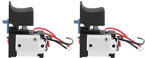 Interruptor Gatillo De Taladro, Interruptor De Gatillo De Control De Velocidad De Taladro, Para Accesorio De Herramienta Eléctrica, 2 Uds