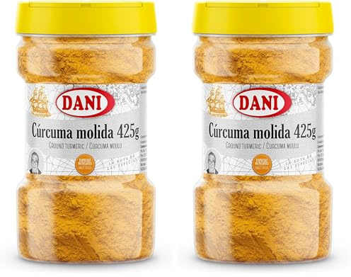 Dani - Cúrcuma Molida, Especia, 425Gramos (Paquete de 2)