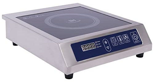 3500W 220V Kommerzieller Induktionskocher Professional Induktionskochfeld Mehrere Kochoptionen LED-Bildschirm Einheitliche Heizung Überhitzungsschutz