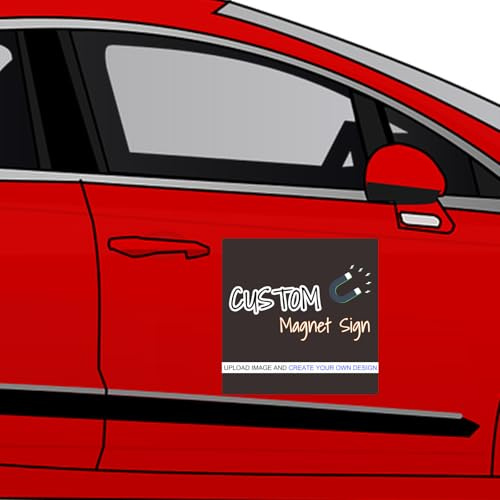 ＨＡＯＡＮＧＺＨＥ Magneti Personalizzato per Auto - Design Unico e Creativo per Decorare la Tua Auto - per Frigorifero, Veicolo, Lavagna Bianca e pubblicità - Regalo Perfetto per Amanti delle Automobili