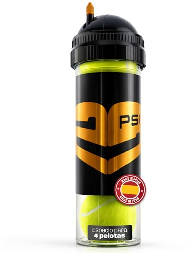TUBOPLUS 29PSI X4e | Presurizador Pelotas Pádel y Tenis | Mantiene Rebote y Presión Original | Ahorra Pelotas | Ideal para Jugadores de Pádel y Tenis | Capacidad para 4 | Requiere Bomba de Aire