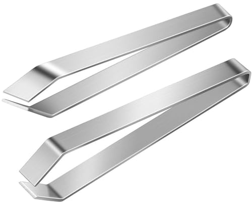 Lumi Zenva Pince à Arêtes de Poisson En Acier Inoxydable Lavable Lave-vaisselle Design Ergonomique Résistant Corrosion