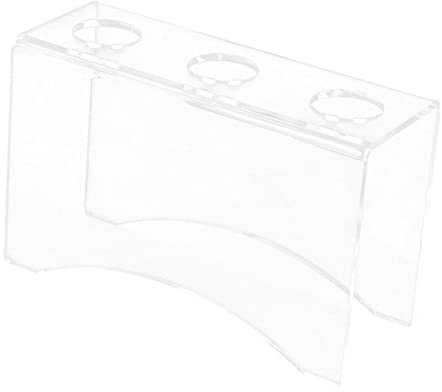 Healifty Supporto Porta Cono Gelato Resistente e Funzionale in Acrilico Trasparente per Esposizione Dessert , per Celebrazioni Familiari e Fotografia