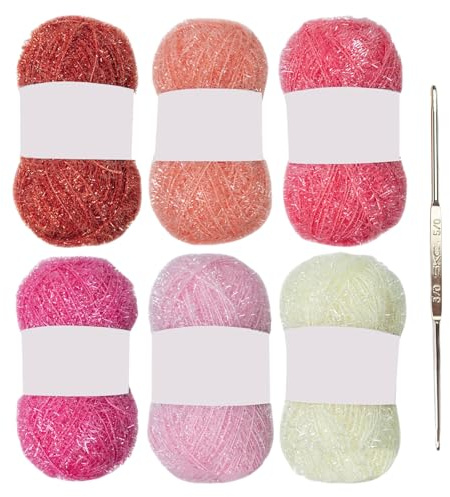 120 Yards Crochet Yarn Skein for Crocheting Dishcloths Crocheting Polyester Yarn Knitting 1.76oz 120 Yards Kitchen Towel