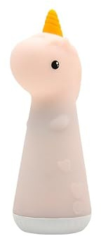 Robo Toys Einhorn Nachtlicht für Baby dimmbar & Taschenlampe für Kinder – Niedliche Einschlafhilfe aus BPA-freiem Silikon, wiederaufladbar per USB