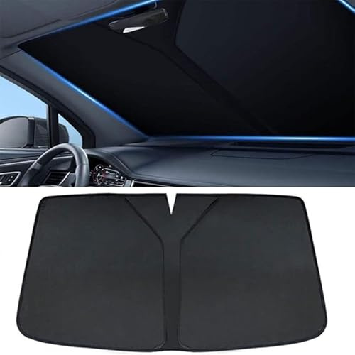 Auto Sonnenschutz Frontscheibe für BAIC Beijing BJ30 2024, Faltbar Auto-Sonnenschirm Frontscheibenabdeckung UV Hitzeschutz Plane Faltbar