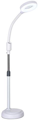UYCVT Floor Lamp Magnifying Glass Tattoo Beauty Lamp Nail Eyebrow Shadowless Floor Lamp Lifting Dual Use Standing Light