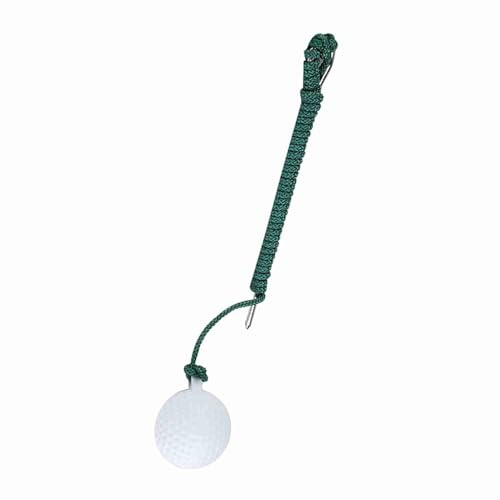 Jeanoko Pelota de Cuerda para Práctica de para Entrenamiento de Swing - Pelota de Cuerda para Moscas, Ideal para el Campo de Prácticas en el Patio Trasero - 110 Cm de Longitud -
