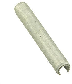 Spannstift geschlitzt schw. Ausführung ISO 8752 Federstahl gal verz. 6 x 20-100 Stk