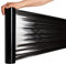 RAGO® Film etirable demenagement noir 130m 7,5 × 7,5 × 40 cm Film etirable Film palette Film noir emballage I Rouleau emballage colis 130 m