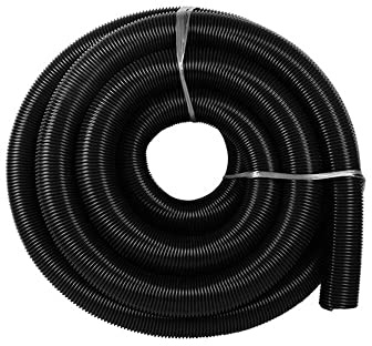 Cfty Vacuum Cleaner Accessories Inner 38mm Outer 45mm Vacuum Cleaner Thread Hose Straws Soft Pipes Vacuum Cleaner Accessories Vacuum Tube (1/3/4/6/8 Meters) (Color : Black-6m (38mm))