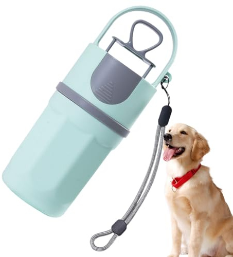 Pelle à déjections canines avec distributeur de sacs | Outil de ramassage de déchets à 6 griffes pour chiens de petite, moyenne et grande race, promenade en plein air, parc, voyage