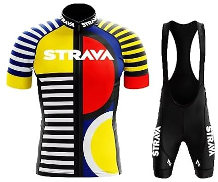 Cykeltröja herr set reflekterande andningsbara cykelkläder snabbtorkande haklapp cykeltröja med 3D vadderade shorts, Tz-0375, XXL
